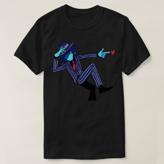 Camiseta injeção de coração deltarune (Frente do Design)