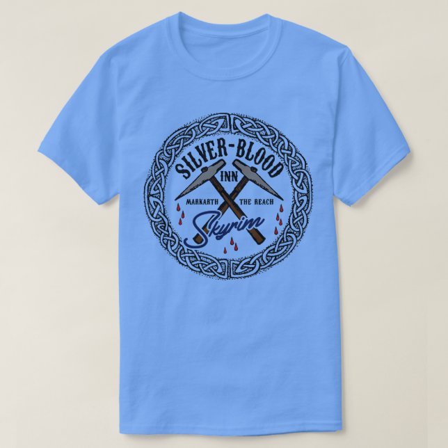 Camiseta Injeção de SilverBlood (Frente do Design)