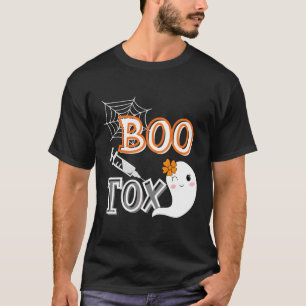 Camiseta Injetor De Enfermeiro Boo-Tox Enchimento De Hallow