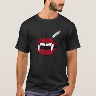 Camiseta Injetor De Enfermeiro De Enchimento Da Boca-Corta 