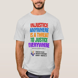 Camiseta Injustiça / Justiça