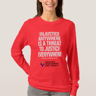 Camiseta Injustiça / Justiça Verde