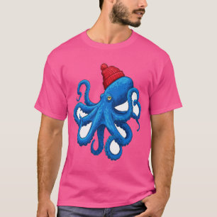 Camiseta Ink & Embrace: seu polvo de vizinhança amigável