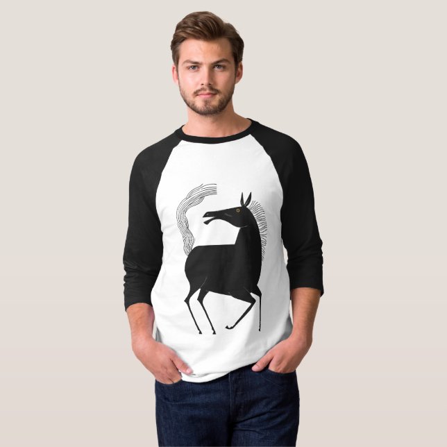Camiseta Ink Talking Fantasy V01 CAVALO (Frente Completa)