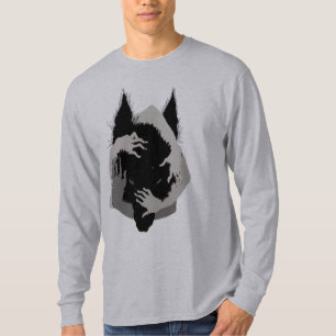 Camiseta Ink Talking Fantasy V05 LOBO NEGRO