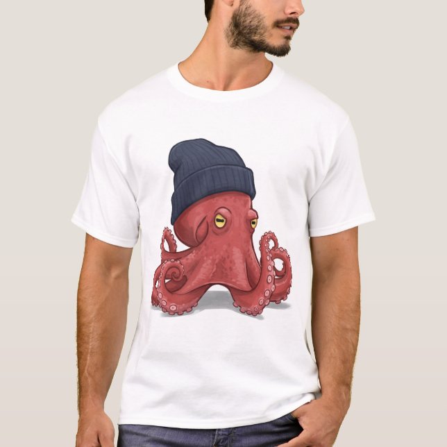 Camiseta Ink & Tentacle Daily Delight (Frente)