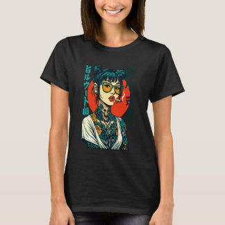 Camiseta Inked Woman Street Style Artwork