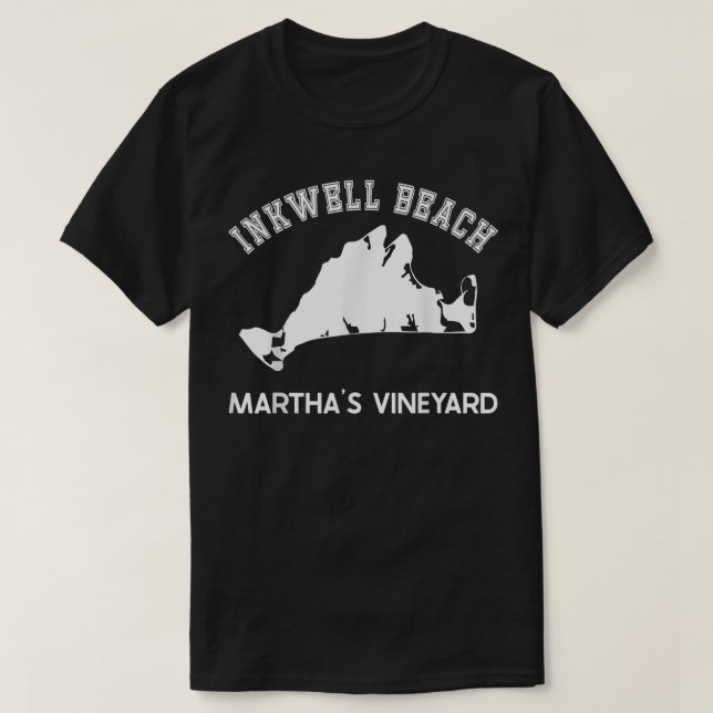 Camiseta Inkwell Beach, Oak Bluffs, Martha's Vineyard, MÃE  (Frente do Design)