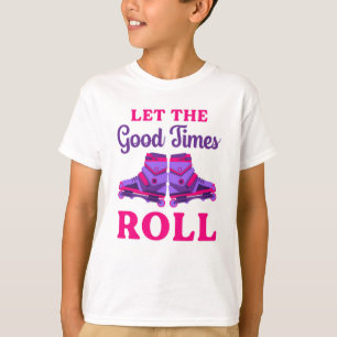 Camiseta Inline Girl Skating Queen Skater Ideia Engraçada