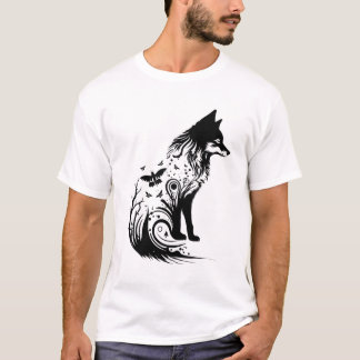 Camiseta Inmaginação do lobo