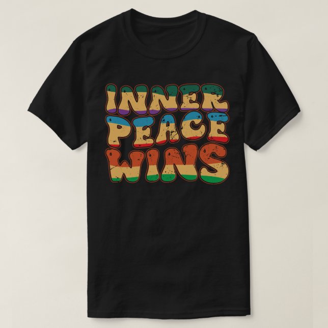 Camiseta Inner Peace Wins (Frente do Design)