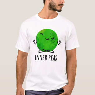 Camiseta Inner Peas Cute Meditando Pun Pea