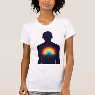 Camiseta Inner Rainbow Glow