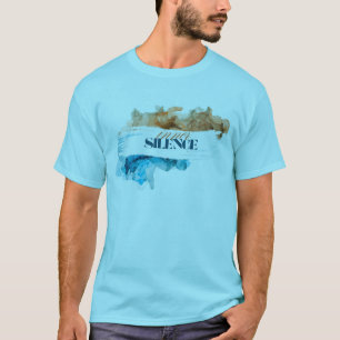 Camiseta Inner Silence - Abstrato Calm Watercolor Design