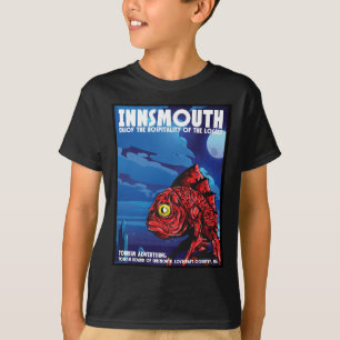 Camiseta Innsmouth Viagens vintage Lovecraft