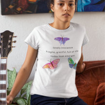 Inocência Floresce Haicai Borboleta