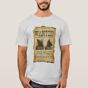 Camiseta Inoperante e vivo queridos.  O gato de