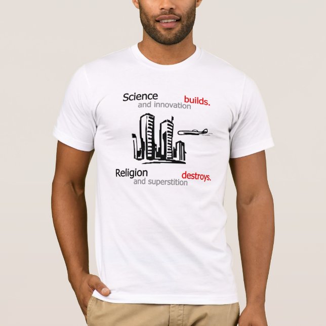 Camiseta Inovação de TLT contra a superstição (Frente)