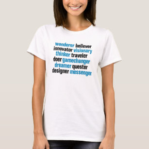 Camiseta Inovador Gamechanger - Nuvem de Etiqueta Sonhadora