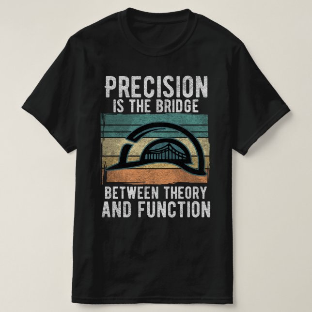 Camiseta Inovar com a engenharia Precision (Frente do Design)
