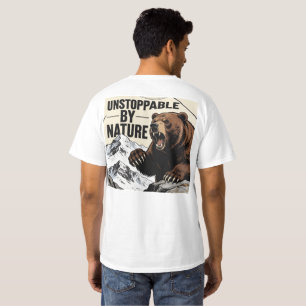 Camiseta Inparável por Natureza – Motivação da Força do Urs
