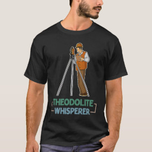 Camiseta Inquérito geodésico que investiga teodolite pro en