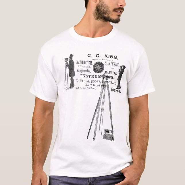 Camiseta INQUÉRITO SOBRE TERRAS DE INQUÉRITO 1856 Boston Ad (Frente)