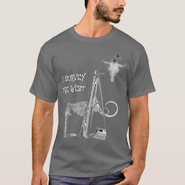 Camiseta INQUÉRITO TERRESTRE OU MEDIDA GEOGRÁFICA T-Shirt (Frente)