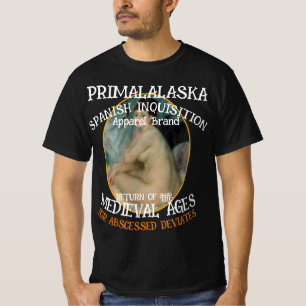 CAMISETA INQUISIÇÃO ESPANHOLA IDADES MEDIEVAIS PRIMALALASKA