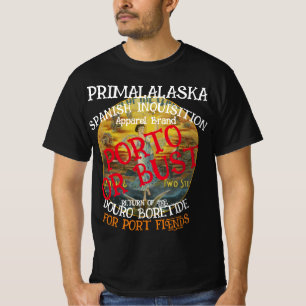 CAMISETA INQUISIÇÃO ESPANHOLA PORTO OU FALÊNCIA