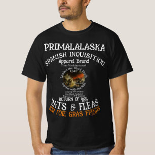 CAMISETA INQUISIÇÃO ESPANHOLA RETORNO DOS RATOS & PULGAS