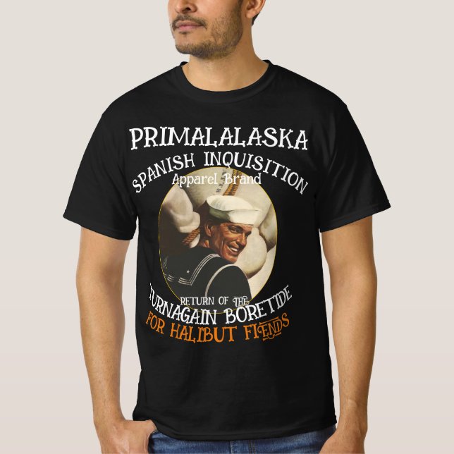 CAMISETA INQUISIÇÃO ESPANHOLA VOLTA TURNAGAIN BORETIDE (Frente)
