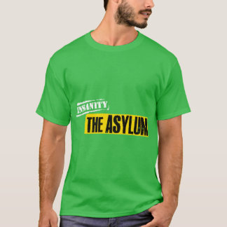 Camiseta Insanity Asylum gift retro