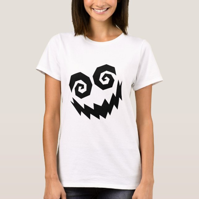 Camiseta Insano no branco da cara+Preto (Frente)