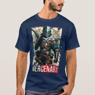 Camiseta Inscrição Mercenária