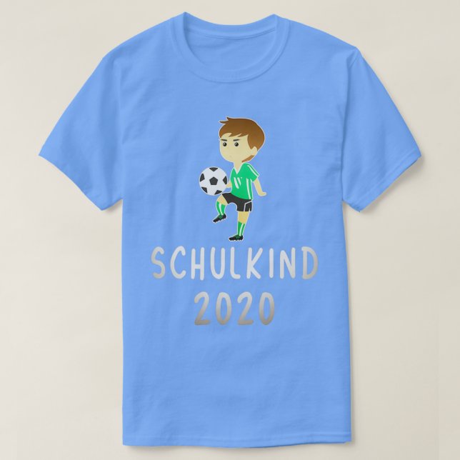 Camiseta Inscrição na escola 2020, escola infantil (Frente do Design)