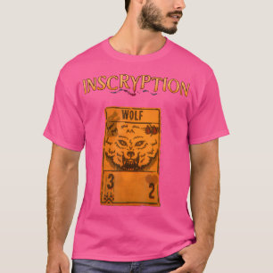 Camiseta Inscryption Jogo de Cartas Psicológico do Lobo de