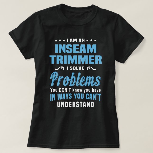 Camiseta Inseam Trimmer (Frente do Design)