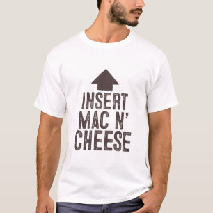 Camiseta Inserir Seta Apontando Mac And Cheese De Ação De G