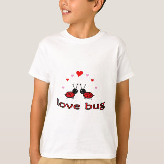 Camiseta Inseto bonito do amor