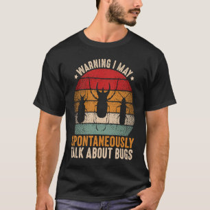 Camiseta Inseto Ciência de Insetos Falo Espontaneamente So