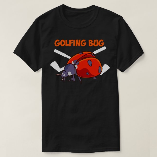 Camiseta Inseto de Golfe (Frente do Design)