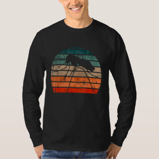 Camiseta Inseto de Insetos de Mosquito de Verão, Retro Suns