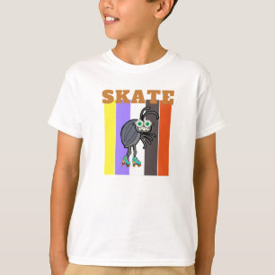 Camiseta Inseto de Skating estranho