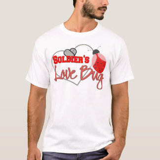 Camiseta Inseto do amor do soldado