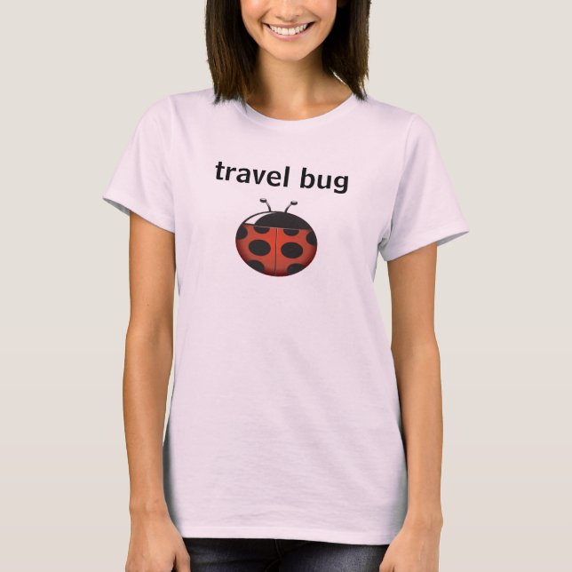 Camiseta Inseto do viagem (Frente)
