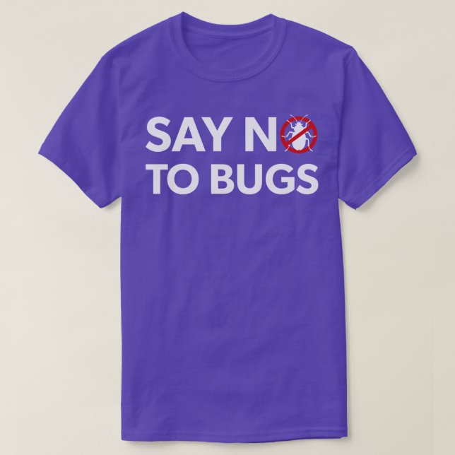 Camiseta Inseto Exterminator Pest Control Technician Diga N (Frente do Design)