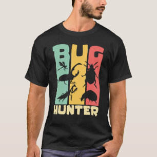 Camiseta Inseto Hunter Entomologista Insetos para Meninas