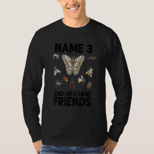 Camiseta Inseto Legal Para Homens Mulheres Entomologia Beso