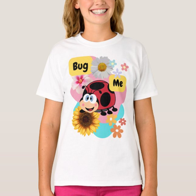 Camiseta Inseto-me: Ladybug (Frente)